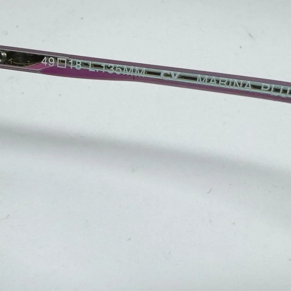 BCBGMAXAZRIA‎ Marina Plum Laminate 49/18/135 Eyeglass Frame H17621